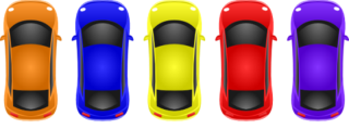 Car parking graphic