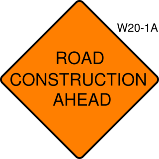 Road Construction Graphic