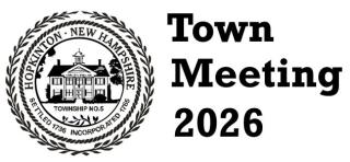Town Meeting 2026 Logo