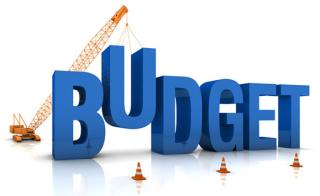 Budget building graphic