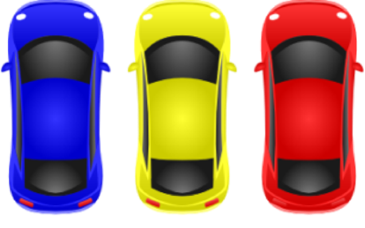 Car parking graphic
